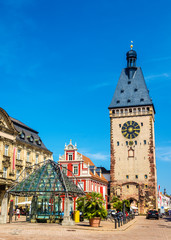 Naklejka premium The Old Gate of Speyer - Germany, Rhineland-Palatinate