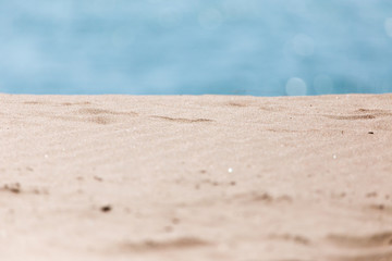 background of sand and sea