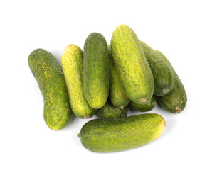 Heap of cucumbers