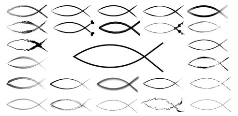 Ichthys Jesus fish sign