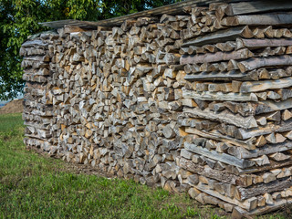 Brennholzlager