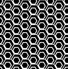 Seamless hexagons pattern.