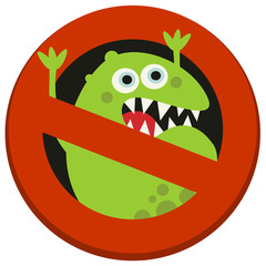 Bun sign to virus aggression.