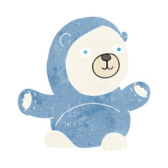 cute cartoon polar bear