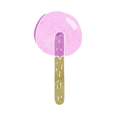 cartoon lollipop