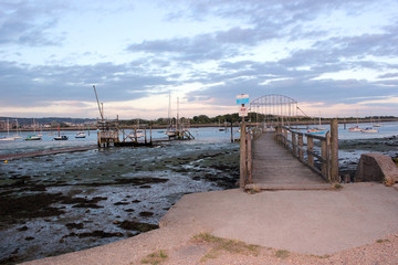 Landscape Low Tide at Dusk