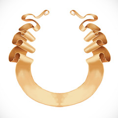 Ribbon-banner ancient scrolls of parchment for your design