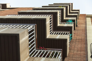 Decorative balcony in Barcelona