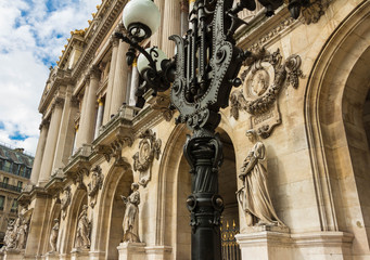 Fototapeta na wymiar The opera palace Garnier, Paris, France.