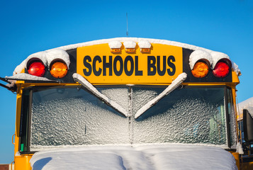 Winter School  Bus