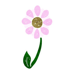 cartoon flower