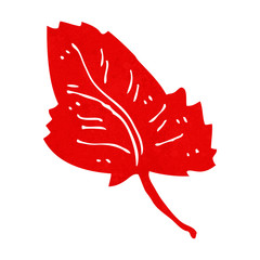 cartoon leaf symbol