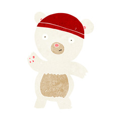 cute cartoon polar bear