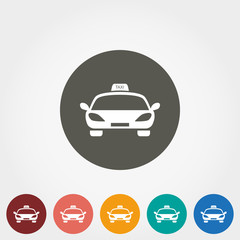 Obraz premium Taxi icon.