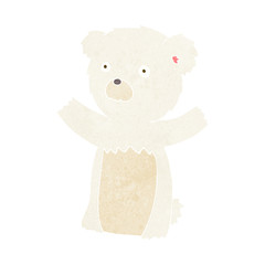 cartoon polar bear cub