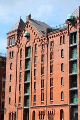 Hamburg warehouse district
