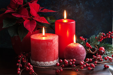 Christmas candles