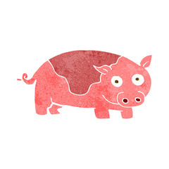 cartoon pig
