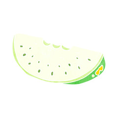 cartoon melon slice