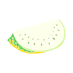 cartoon melon slice