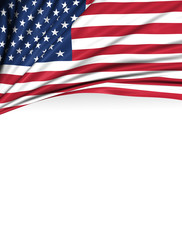 Obraz premium USA Flag, American Background, United States of America