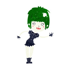 cartoon vampire girl