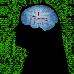 Expression mind control