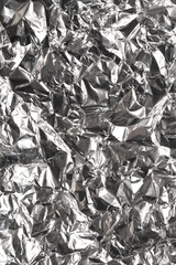 Silver metallic background, gray and white abstract background surface, chrome texture