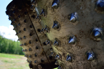 Log Delimber Feed Rollers