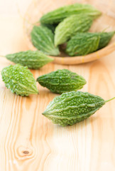 balsam apple (balsam pear, bitter cucumber, bitter gourd, bitter
