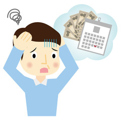 金銭トラブル　返済日　男性