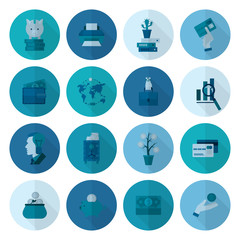 Business and Finance Icon Set