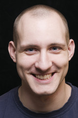 Obraz premium young man satisfied