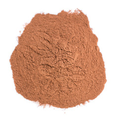 Cola Nut Powder isolated on white