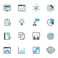 SEO and Development Icons