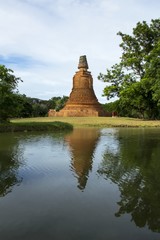 Fototapeta na wymiar Stupa old in the historic site