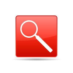 vector magnifying glass icon