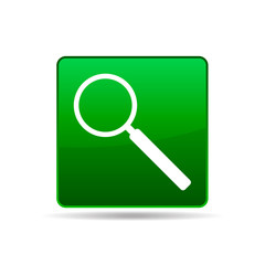 vector magnifying glass icon