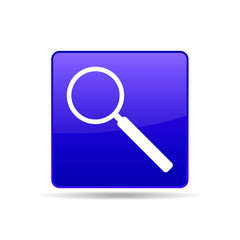 vector magnifying glass icon