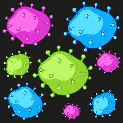 Bacteria in round shape