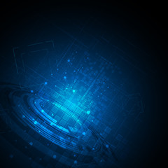 vector abstract background hi tech concept dynamic and movement design