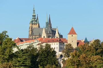 Fototapeta na wymiar Prague Castle (Pražský hrad) 