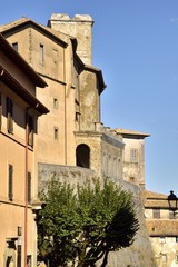Fototapeta na wymiar Scorcio di San Vito Romano