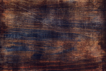 Dark weathered wooden background. Abstract background