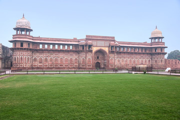 Obraz premium Mughal palace in Agra fort, India
