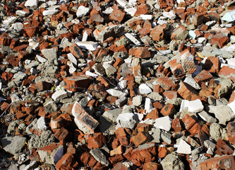 razbitoo background bunch of dirty old brick and concrete