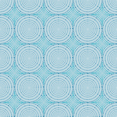 Abstracty seamless pattern. The blue color.