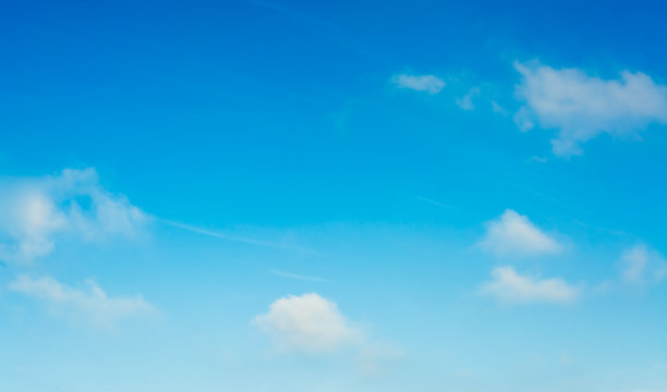 image of blue sky white clouds