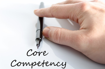 Core competency text concept