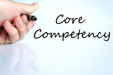 Core competency text concept